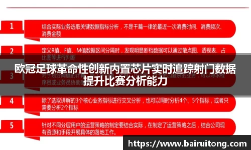 欧冠足球革命性创新内置芯片实时追踪射门数据提升比赛分析能力