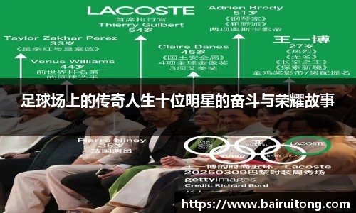 足球场上的传奇人生十位明星的奋斗与荣耀故事